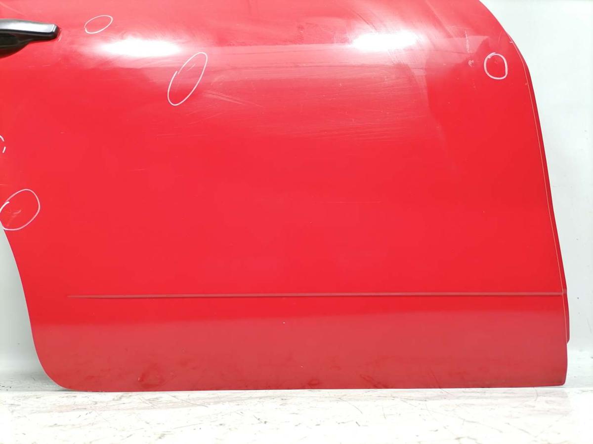 Dacia Sandero SD original T&uuml;r hinten rechts OV21D Red Passion Rohbau BJ09